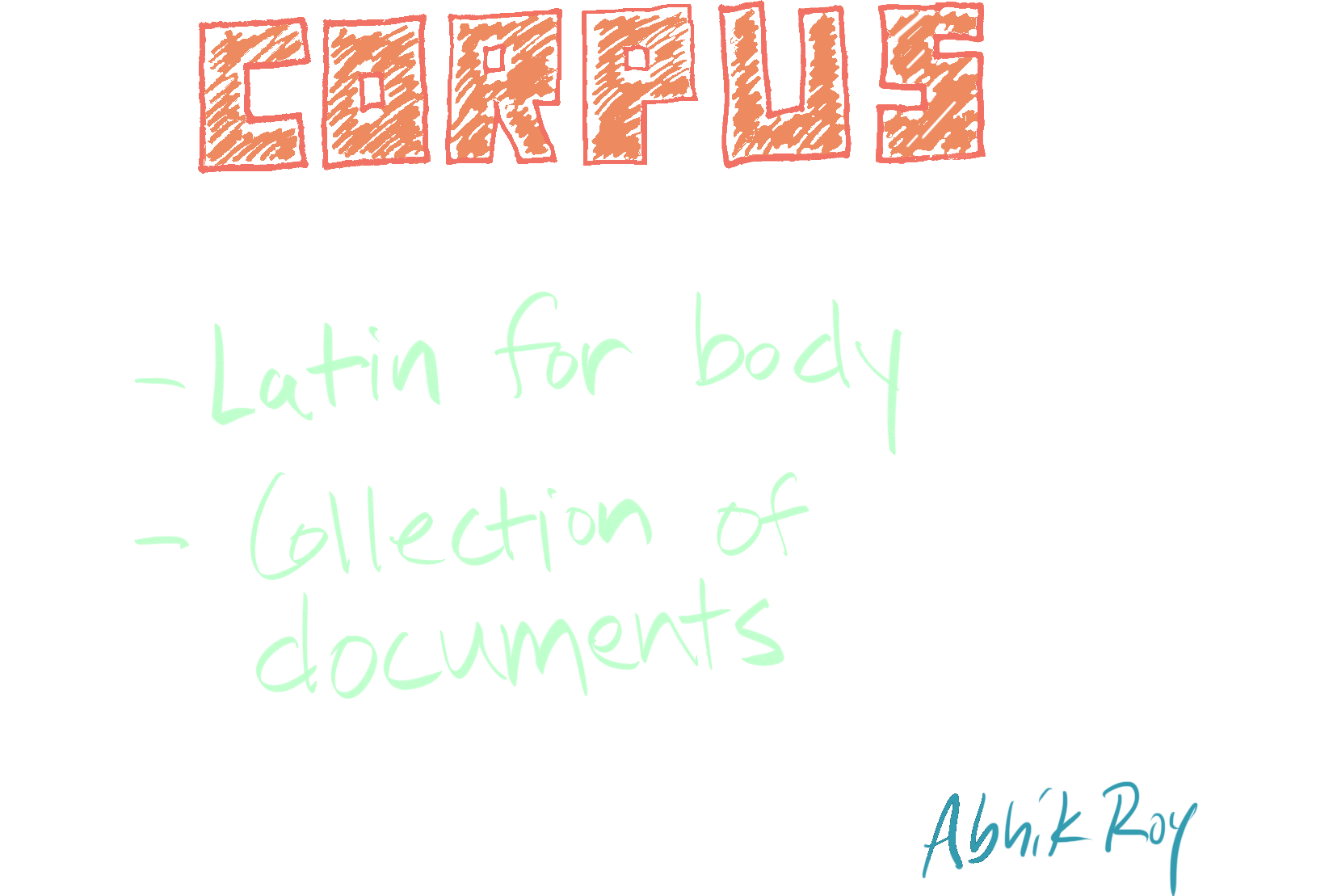 Corpus Definition