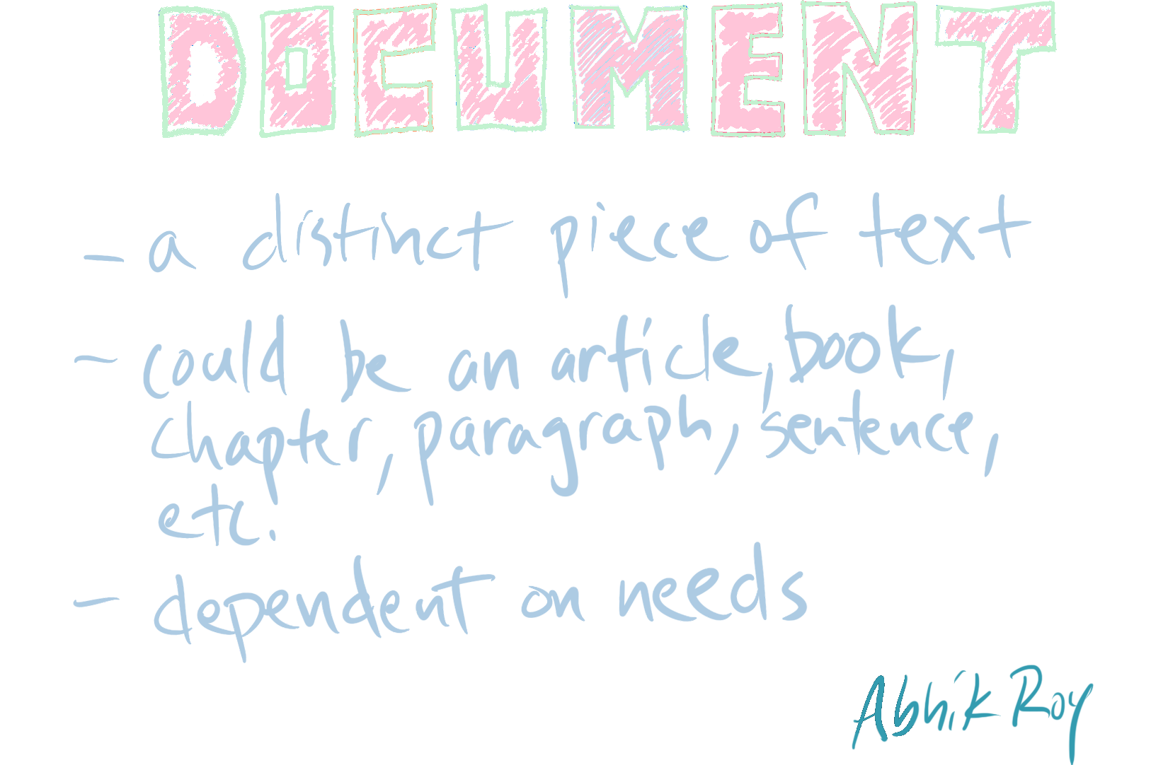 Document Definition
